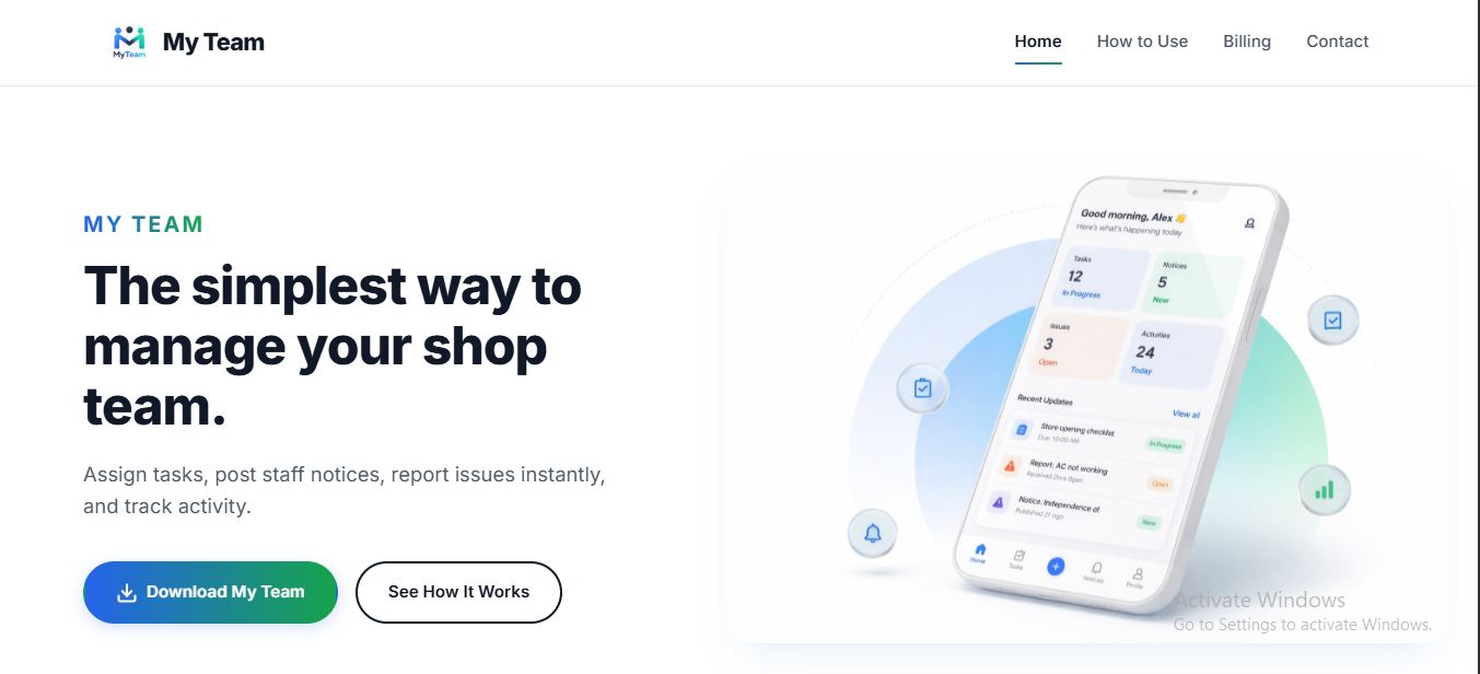 My Team Case Study